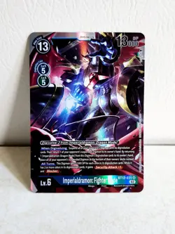 Imperialdramon: Fighter Mode BT12-031 Across Time (SR) Digimon Card - Image 1