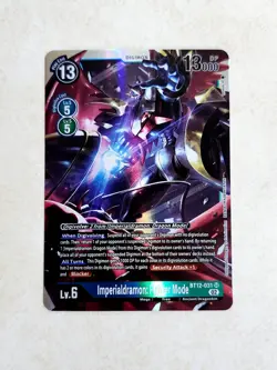 Imperialdramon: Fighter Mode BT12-031 Across Time (SR) Digimon Card - Image 2