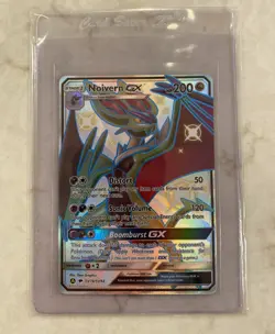 Noivern GX SV78/SV94 Hidden Fates Shiny Rare Holo Full Art Pokemon Card NM - Image 1
