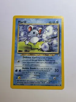 Pokemon Card Marill Neo Genesis 66/111 EXCELLENT Non-Holo Common WOTC TCG!!!!!!! - Image 1