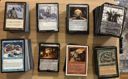 MTG Card Lot Commons And Uncommons Roughly Over 750 Alt Arts And Foils Included - Image 1