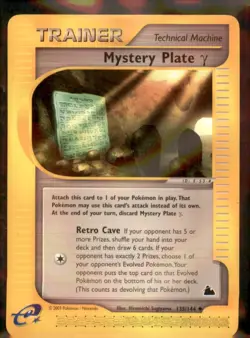 Pokemon Card - Mystery Plate Gamma Skyridge 135/144 Uncommon - Image 1