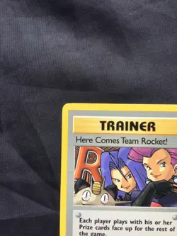 Pokemon Cards: Team Rocket 1st Edition Rare: Here Comes Team Rocket! 71/82 - Image 2