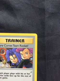 Pokemon Cards: Team Rocket 1st Edition Rare: Here Comes Team Rocket! 71/82 - Image 3