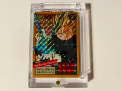 Bandai 1994 Dragon Ball Z Collectable CCG Card Hidden Prism Insert GoHan 362 - Image 5