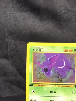 Pokemon Cards: Team Rocket 1st Edition Common: Zubat 70/82 - Image 2