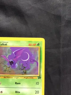 Pokemon Cards: Team Rocket 1st Edition Common: Zubat 70/82 - Image 3