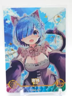 Goddess Story - Anime Waifu Trading Card - Rem - Image 1