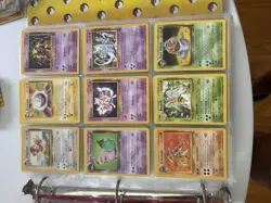 Vintage Pokemon Card Binder Collection Lot Base Set Charizards, 1st Editions - Image 4