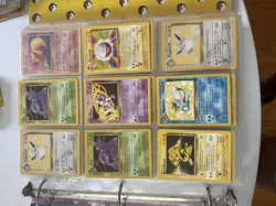 Vintage Pokemon Card Binder Collection Lot Base Set Charizards, 1st Editions - Image 5