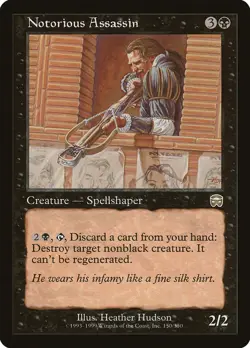 4x Notorious Assassin - MP - Mercadian Masques - SPARROW MAGIC mtg - Image 1