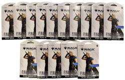 Magic The Gathering Final Fantasy Sleeved Play Booster Packs (Lot of 15) - Image 1