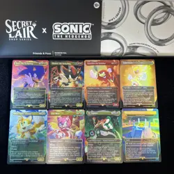 MTG Secret Lair Sonic: Friends Foes Foil Edition (Unsealed) - Image 1