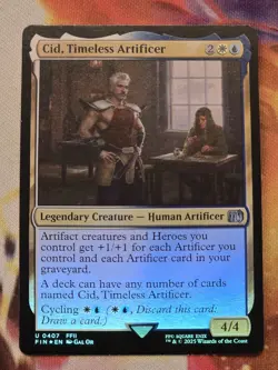 Cid, Timeless Artificer (0407) Final Fantasy Foil - Image 1