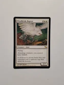 MtG Windbrisk Raptor Shadowmoor 26/301 Regular Rare - Image 1