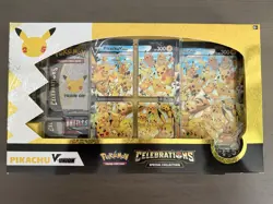 Pokemon Celebrations Pikachu V-Union Collection 25th Anniversary Box - Image 1