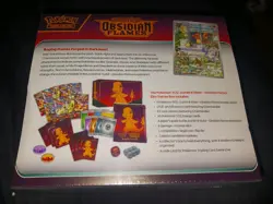 POKEMON TCG SV3 OBSIDIAN FLAMES ELITE TRAINER BOX SEALED WOW LOOK RARE - Image 3