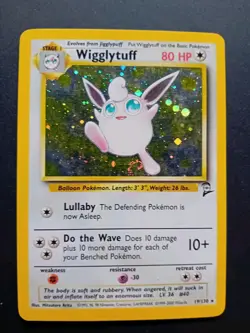 Pokemon Cards: Base set 2 Holo Rare: Wigglytuff 19/130 - Image 1
