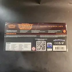 Sealed Pokemon TCG Scarlet & Violet Obsidian Flames SV03 Sealed ETB TM0024 - Image 5