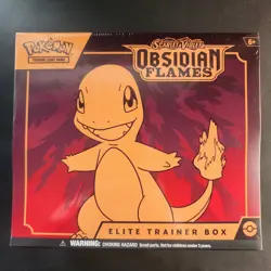 Sealed Pokemon TCG Scarlet & Violet Obsidian Flames SV03 Sealed ETB TM0025 - Image 1