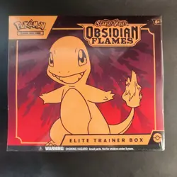 Sealed Pokemon TCG Scarlet & Violet Obsidian Flames SV03 Sealed ETB TM0026 - Image 1