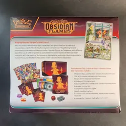 Sealed Pokemon TCG Scarlet & Violet Obsidian Flames SV03 Sealed ETB TM0026 - Image 3