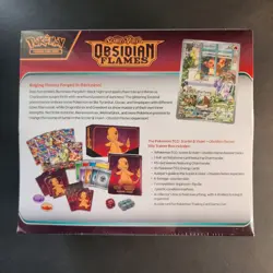 Sealed Pokemon TCG Scarlet & Violet Obsidian Flames SV03 Sealed ETB TM0028 - Image 3