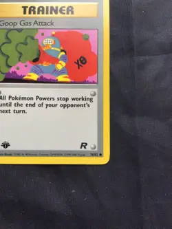 Pokemon Cards: Team Rocket 1st Edition Common: Goop Gas Attack 78/82 - Image 4