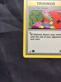 Pokemon Cards: Team Rocket 1st Edition Common: Goop Gas Attack 78/82 - Image 5