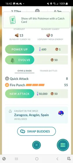 Pokemon Go Shiny Buneary - Image 2