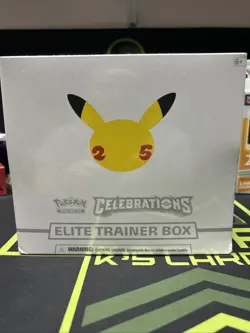 Pokemon TCG: 25th Anniversary Celebrations Elite Trainer Box (2021) 820650809439 - Image 1