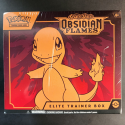 Sealed Pokemon TCG Scarlet & Violet Obsidian Flames SV03 Sealed ETB TM0021 - Image 1