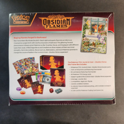 Sealed Pokemon TCG Scarlet & Violet Obsidian Flames SV03 Sealed ETB TM0021 - Image 3