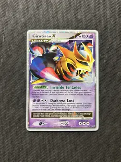 Pokemon TCG Giratina Lv.X DP38! Damaged Condition! See Description! - Image 1