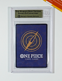 Pokemon BGS 10 Monkey D. Luffy P-036 Promo Op03 Pre-Release Winner 2022 English - Image 2