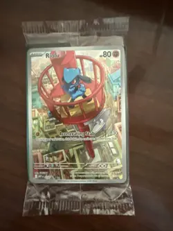 Riolu Black Star Promo Illustration Rare #10 Sealed - Pokemon Mega Evolutions - Image 1