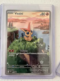 2025 Pokemon Scarlet Violet Victini Illustration Collection Promo #208 Lot Of 5 - Image 4
