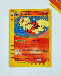 Pokemon Arcanine H2/H32 Holo Aquapolis 2003 Italiano - Image 1