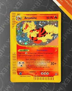 Pokemon Arcanine H2/H32 Holo Aquapolis 2003 Italiano - Image 2