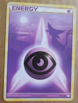 Psychic Energy Espeon 119/123 Common Non-Holo HeartGold & SoulSilver Pokemon LP - Image 1