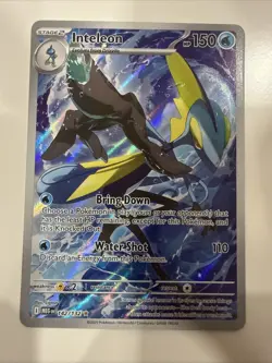 Inteleon 142/132 Illustration Rare IR Pokemon TCG Mega Evolutions - Image 1