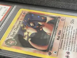 Pokemon WOTC 2000 Team Rocket 1st Edition Dark Charizard Holo #4/82 PSA 9 Mint - Image 5