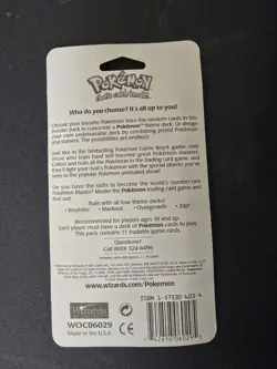 1999 Pokemon Base Set Shadowless Long Crimp Blister Pack Booster WOTC Wizards 9781575306032 - Image 3