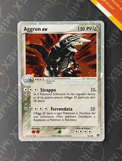 Pokemon Aggron Ex 95/100 Holo Ex Tempesta di Sabbia 2003 Italiano - Image 2