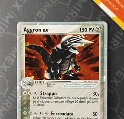 Pokemon Aggron Ex 95/100 Holo Ex Tempesta di Sabbia 2003 Italiano - Image 3