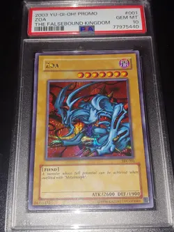 Zoa TFK-001 The Falsebound Kingdom Promo 2003 PSA 10 GEM MINT Yugioh - Image 2