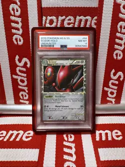 Scizor Prime 84/90 Undaunted HGSS LP 2010 Ultra Rare Holo Foil Pokemon CGC 8 nm - Image 1