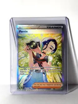 Pokemon TCG Perrin 220/167 Twilight Masquerade Near Mint (NM) - Image 1
