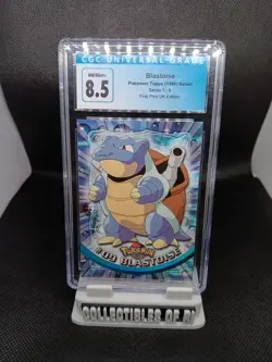 Blastoise Pokemon Topps (1999) Italian Series 1 - 9 Frist Print UK Edition - Image 1
