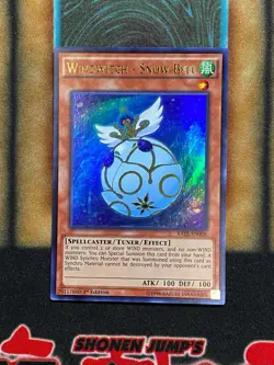 Yugioh Windwitch - Snow Bell RATE-EN008 Ultra Rare 1st Ed NM - Image 1